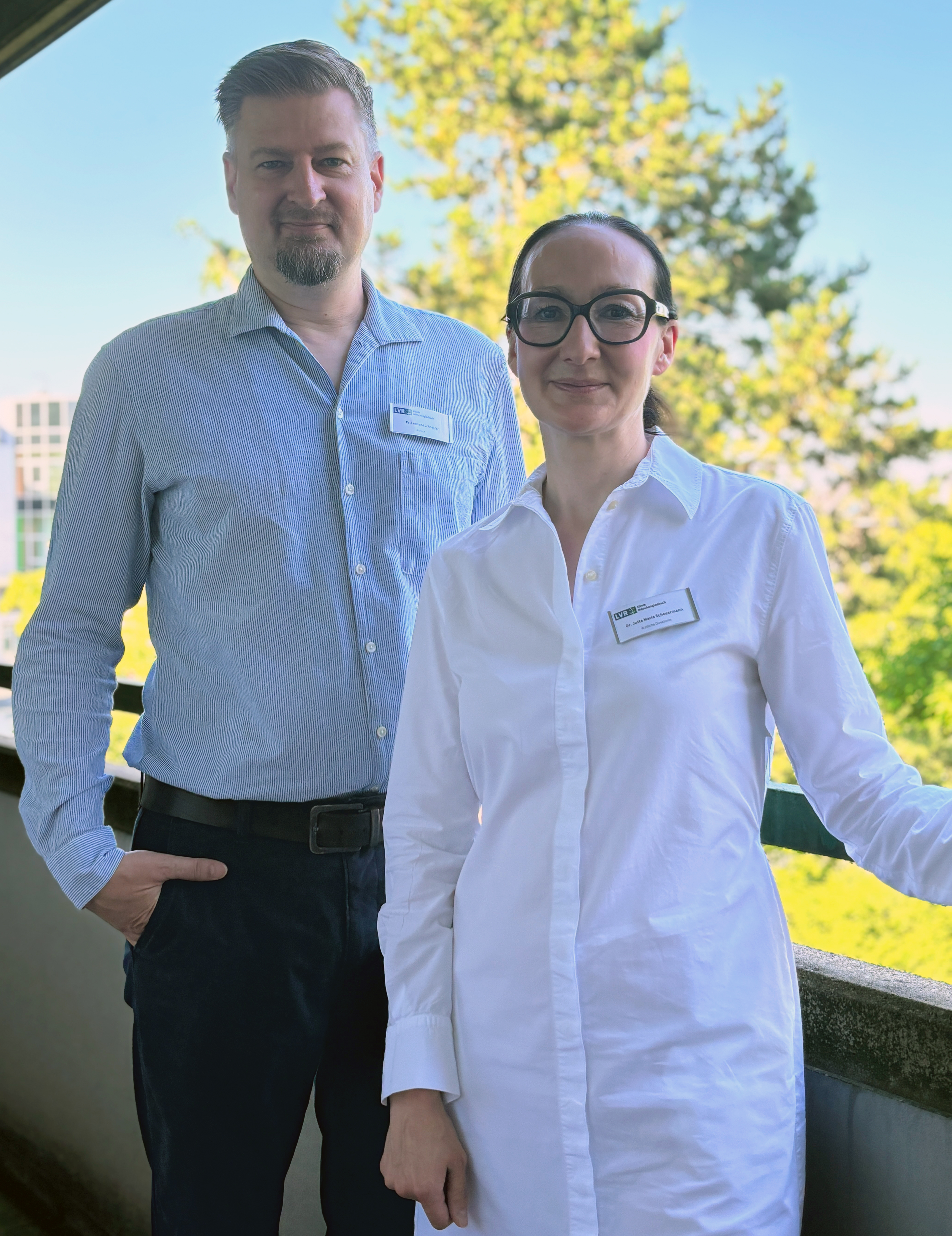 Dr. Lennard Peter Schneider und Dr. Jutta Maria Scheuermann