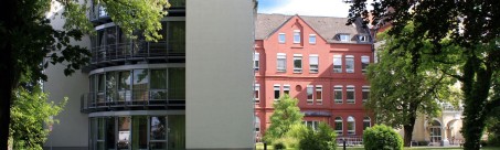 Gebäudeensemble der LVR-Klinik Mönchengladbach