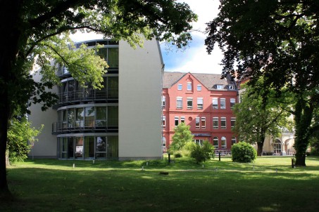 Außenaufnahme der LVR-Klinik Mönchengladbach